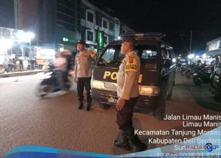Jaga Kondusifitas di Wilkumnya, Polresta Deli Serdang Jajaran Laksanakan Patroli Mobile dan Sambangi Warga